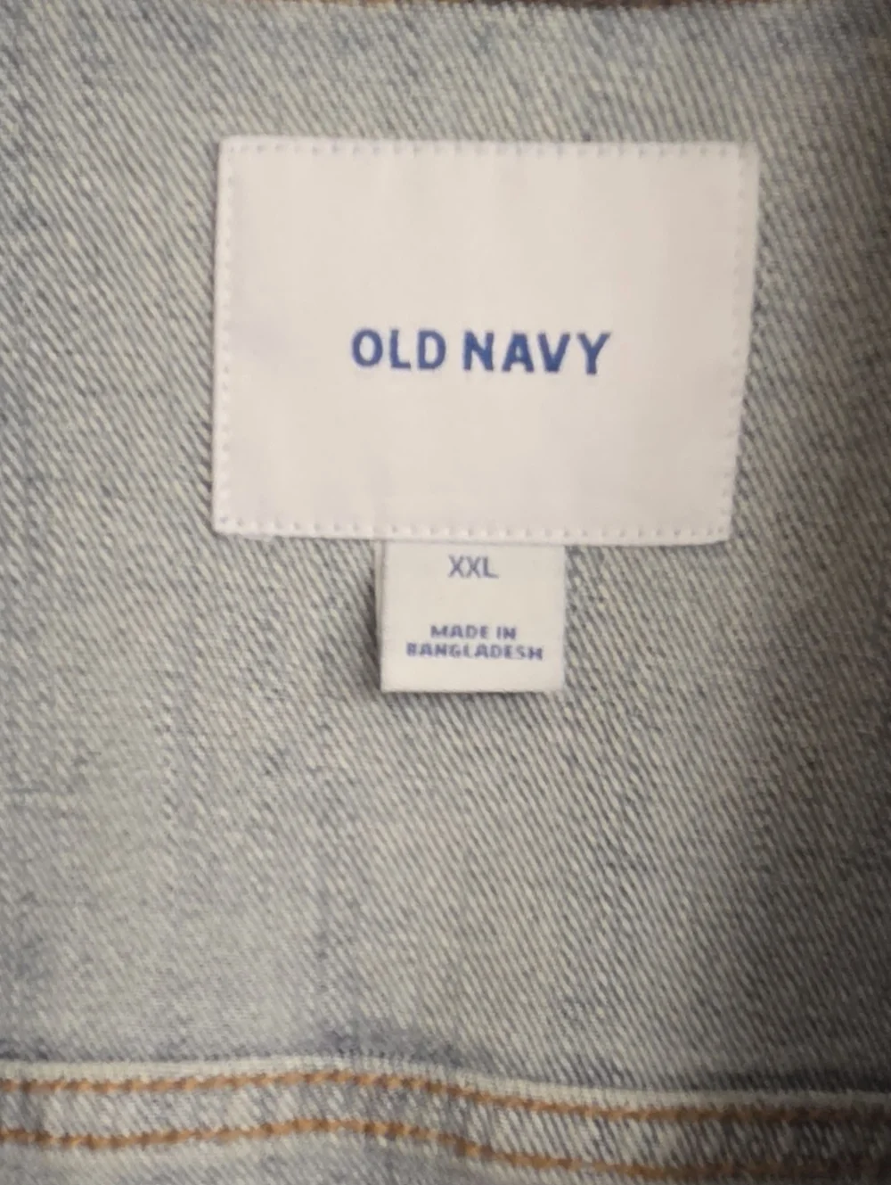 Old Navy Medium Wash Blue Denim Jacket - Picture 3 of 3